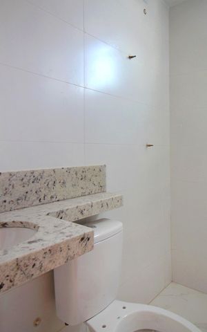 Apartamento à venda com 60m², 2 quartos e 2 vagasBanheiro Social
