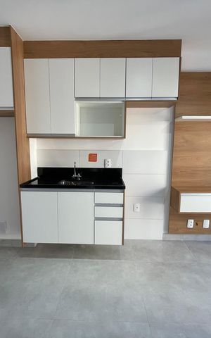 Apartamento para alugar com 26m², 1 quarto e sem vaga Apartamento para alugar com 26m², 1 quarto e sem vagaSala/Cozinha