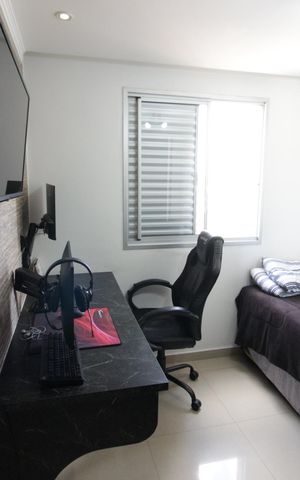Apartamento à venda com 87m², 3 quartos e 1 vagaQuarto 2