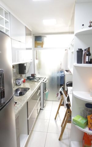 Apartamento à venda com 87m², 3 quartos e 1 vagaCozinha 