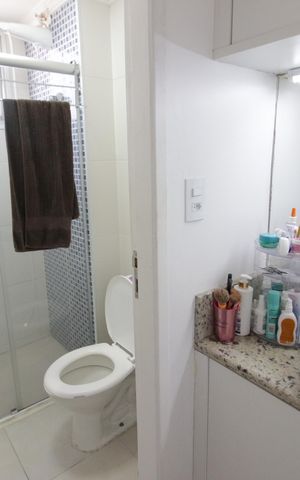 Apartamento à venda com 87m², 3 quartos e 1 vagaBanheiro da Suíte