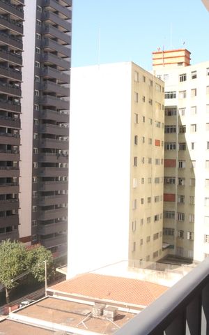 Studio para alugar com 38m², 1 quarto e sem vagaVaranda