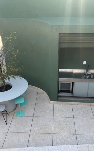 Studio para alugar com 38m², 1 quarto e sem vaga Studio para alugar com 38m², 1 quarto e sem vagaÁrea comum - Churrasqueira
