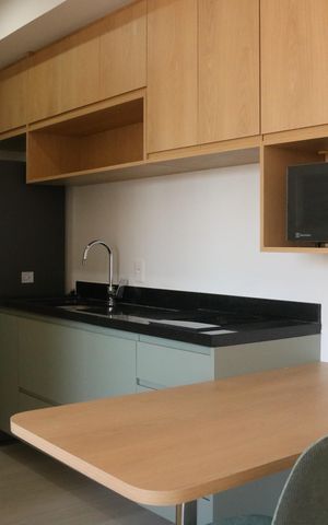 Studio para alugar com 38m², 1 quarto e sem vagaCozinha
