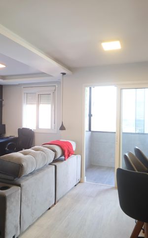 Apartamento à venda com 60m², 1 quarto e 2 vagasSala/Cozinha