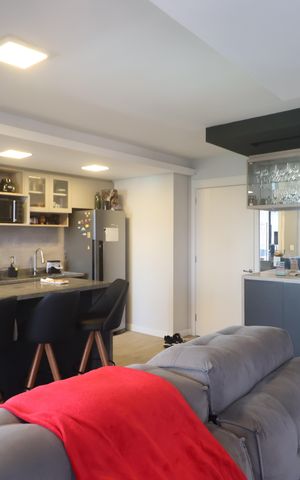 Apartamento à venda com 60m², 1 quarto e 2 vagasSala/Cozinha