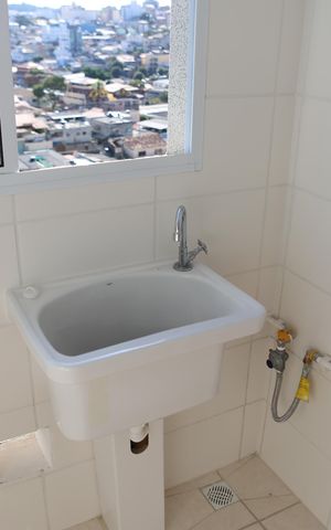 Apartamento à venda com 52m², 2 quartos e 1 vagaCozinha e Área de Serviço