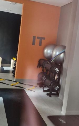Apartamento para alugar com 32m², 2 quartos e sem vaga Apartamento para alugar com 32m², 2 quartos e sem vagaÁrea comum - Academia