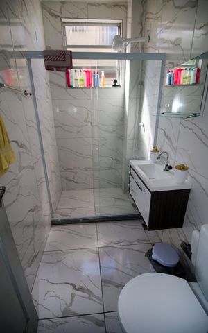 Apartamento à venda com 46m², 1 quarto e sem vagaBanheiro
