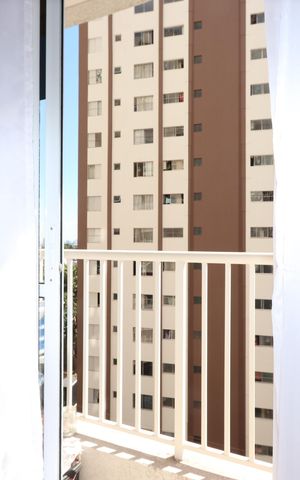 Apartamento à venda com 37m², 2 quartos e sem vagaVaranda