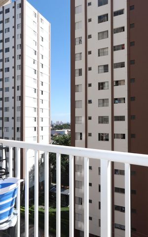 Apartamento à venda com 37m², 2 quartos e sem vagaVaranda