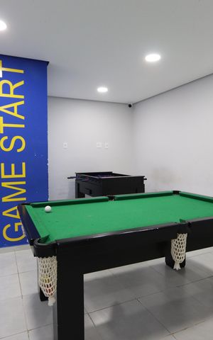 Apartamento à venda com 37m², 2 quartos e sem vagaÁrea comum - Sala de Jogos