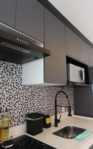 Apartamento à venda com 37m², 2 quartos e sem vagaCozinha