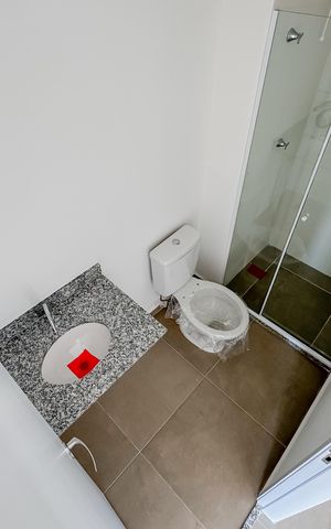 Apartamento à venda com 28m², 1 quarto e sem vaga Apartamento à venda com 28m², 1 quarto e sem vagaBanheiro