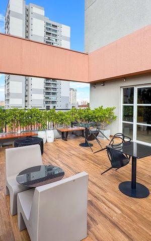 Apartamento à venda com 28m², 1 quarto e sem vaga Apartamento à venda com 28m², 1 quarto e sem vagaEspaço Gourmet