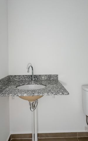 Apartamento à venda com 28m², 1 quarto e sem vaga Apartamento à venda com 28m², 1 quarto e sem vagaBanheiro