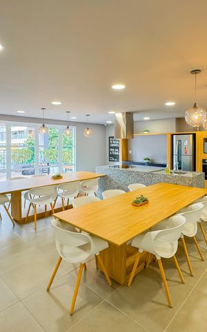 Apartamento à venda com 28m², 1 quarto e sem vaga Apartamento à venda com 28m², 1 quarto e sem vagaEspaço Gourmet