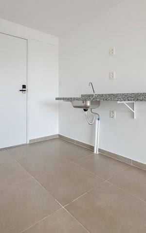 Apartamento à venda com 28m², 1 quarto e sem vaga Apartamento à venda com 28m², 1 quarto e sem vagaCozinha