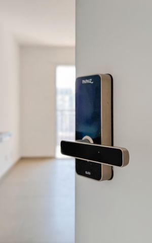 Apartamento à venda com 28m², 1 quarto e sem vaga Apartamento à venda com 28m², 1 quarto e sem vagaFechadura Eletrônica