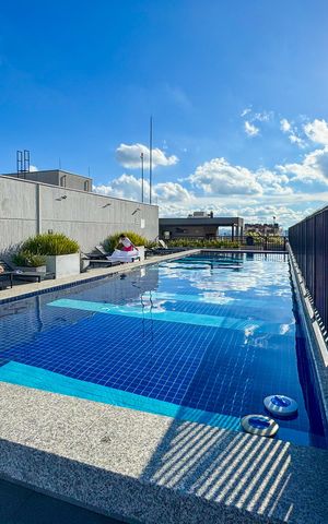 Apartamento à venda com 28m², 1 quarto e sem vaga Apartamento à venda com 28m², 1 quarto e sem vagaPiscina - Rooftop