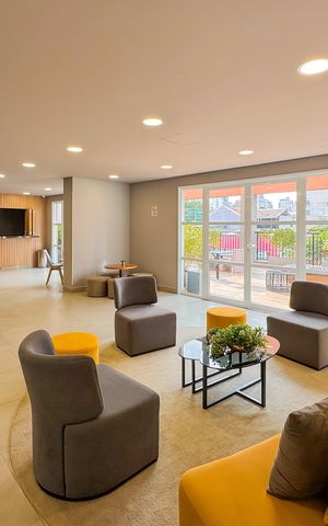 Apartamento à venda com 28m², 1 quarto e sem vaga Apartamento à venda com 28m², 1 quarto e sem vagaÁrea comum