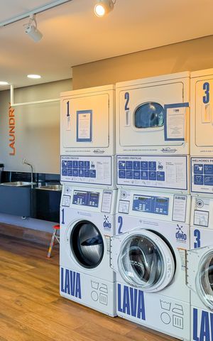 Apartamento à venda com 28m², 1 quarto e sem vaga Apartamento à venda com 28m², 1 quarto e sem vagaLavanderia