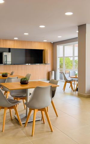 Apartamento à venda com 28m², 1 quarto e sem vaga Apartamento à venda com 28m², 1 quarto e sem vagaÁrea comum