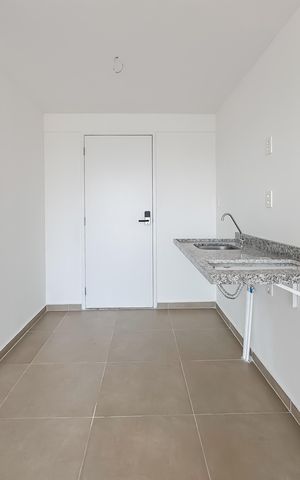 Apartamento à venda com 28m², 1 quarto e sem vaga Apartamento à venda com 28m², 1 quarto e sem vagaCozinha
