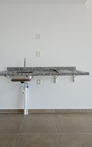 Apartamento à venda com 28m², 1 quarto e sem vaga Apartamento à venda com 28m², 1 quarto e sem vagaCozinha