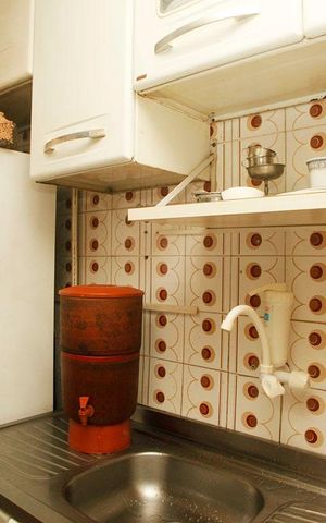 Apartamento à venda com 64m², 1 quarto e sem vagaCozinha + Área de Serviço