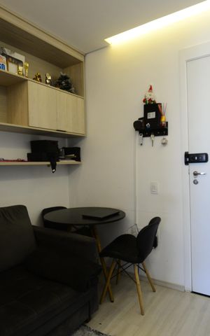 Studio à venda com 28m², 1 quarto e sem vagaStudio