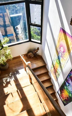 Apartamento à venda com 230m², 3 quartos e 4 vagasEscada