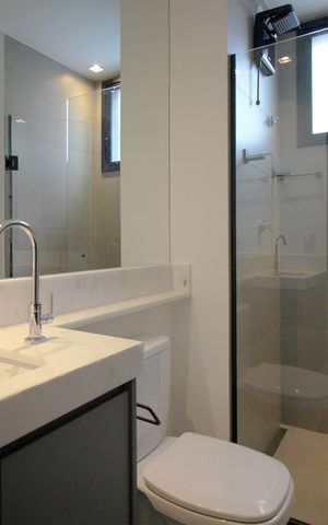 Apartamento à venda com 56m², 2 quartos e 1 vagaBanheiro