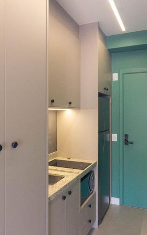 Studio para alugar com 25m², 1 quarto e sem vagaCozinha