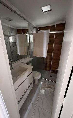 Apartamento para alugar com 86m², 3 quartos e 1 vaga Apartamento para alugar com 86m², 3 quartos e 1 vagaBanheiro 2