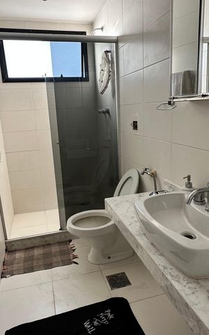 Apartamento à venda com 326m², 5 quartos e 3 vagas Apartamento à venda com 326m², 5 quartos e 3 vagasBanheiro da Cobertura
