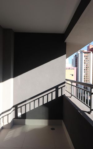 Studio à venda com 28m², 1 quarto e sem vagaVaranda