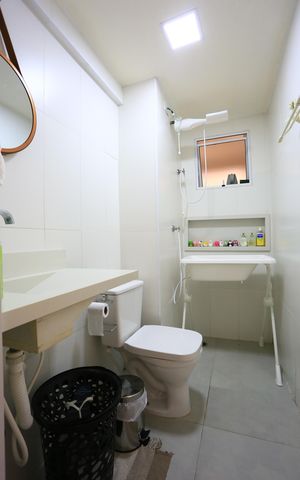 Apartamento para alugar com 112m², 2 quartos e 1 vaga Apartamento para alugar com 112m², 2 quartos e 1 vagaBanheiro Social
