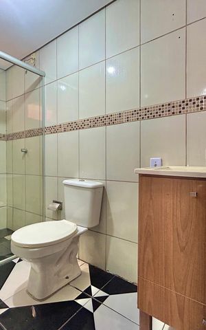 Casa para alugar com 130m², 4 quartos e 2 vagas Casa para alugar com 130m², 4 quartos e 2 vagasBanheiro