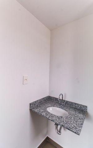 Apartamento à venda com 53m², 2 quartos e 1 vaga Apartamento à venda com 53m², 2 quartos e 1 vagaBanheiro da Suíte