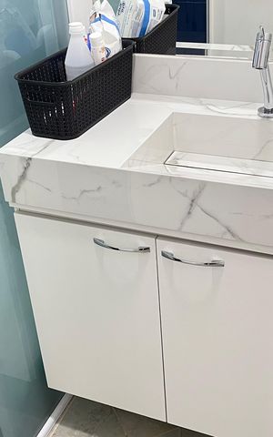 Casa de condomínio à venda com 366m², 5 quartos e 2 vagas Casa de condomínio à venda com 366m², 5 quartos e 2 vagasBanheiro da Suíte 3