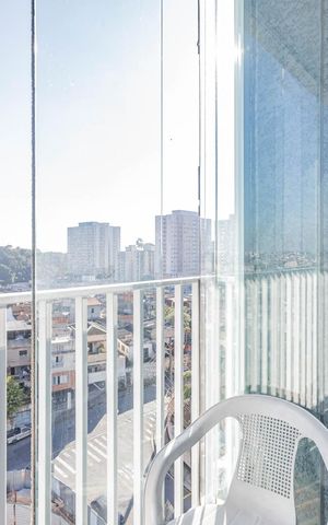 Apartamento à venda com 50m², 2 quartos e 1 vagaVaranda