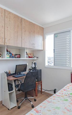Apartamento à venda com 50m², 2 quartos e 1 vagaQuarto 2