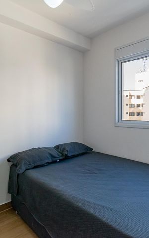 Apartamento à venda com 34m², 1 quarto e 1 vaga Apartamento à venda com 34m², 1 quarto e 1 vagaQuarto