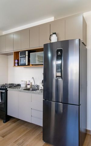 Apartamento à venda com 34m², 1 quarto e 1 vaga Apartamento à venda com 34m², 1 quarto e 1 vagaCozinha