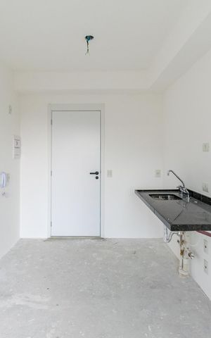 Apartamento à venda com 28m², 1 quarto e sem vaga Apartamento à venda com 28m², 1 quarto e sem vagaSala/Cozinha
