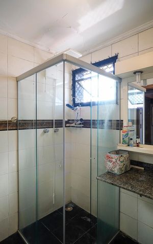 Apartamento à venda com 137m², 3 quartos e 2 vagasBanheiro Social