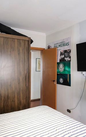Apartamento à venda com 137m², 3 quartos e 2 vagasQuarto 2