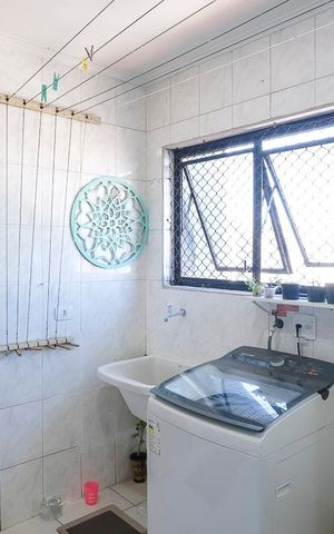 Apartamento à venda com 137m², 3 quartos e 2 vagasÁrea de Serviço