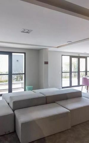 Studio para alugar com 36m², 1 quarto e sem vaga Studio para alugar com 36m², 1 quarto e sem vagaÁrea comum - Salão de festas